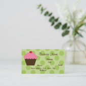 カップケーキの名刺 名刺 (スタンド正面)