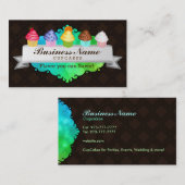 カップケーキの名刺 名刺 (正面/裏面)