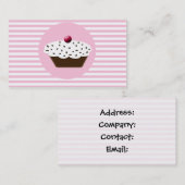 カップケーキの名刺 名刺 (正面/裏面)