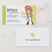 カップケーキの名刺 名刺 (正面/裏面)