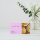 カップケーキの名刺 名刺 (スタンド正面)