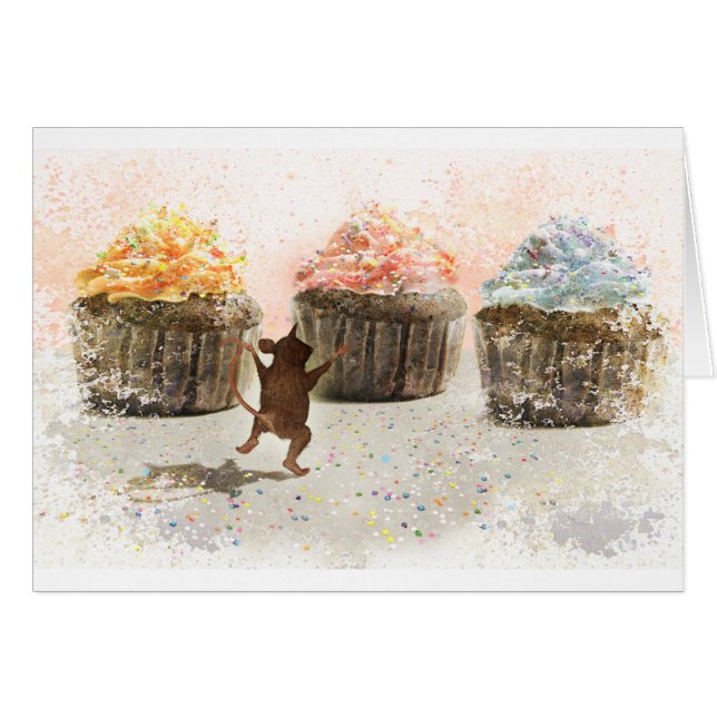 カップケーキの喜び (正面横)