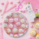 カップケーキの喜び ペーパープレート (パーティー)