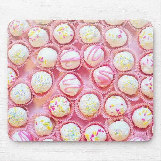 カップケーキの喜び マウスパッド (正面)
