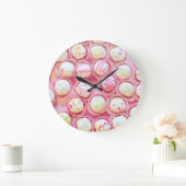 カップケーキの喜び ラージ壁時計 (ホーム)