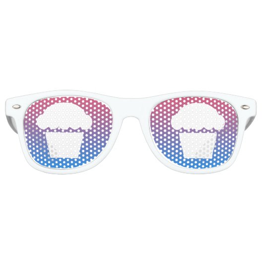 カップケーキの夕日 レトロサングラス (正面)