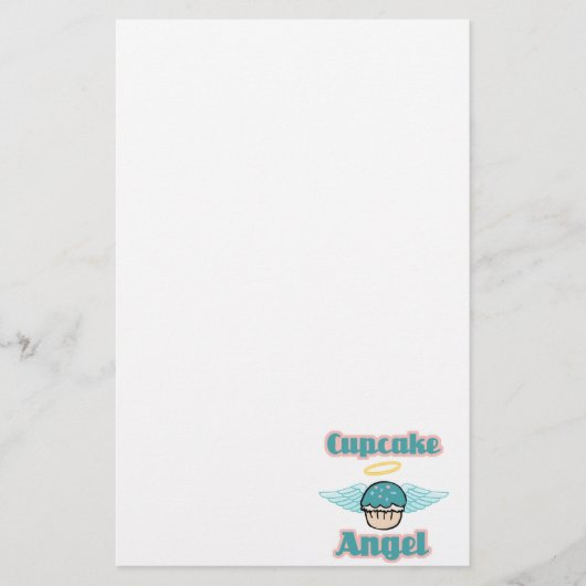 カップケーキの天使 便箋 (正面)