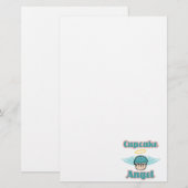 カップケーキの天使 便箋 (正面/裏面)