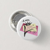 カップケーキの女王 缶バッジ (正面&裏面)