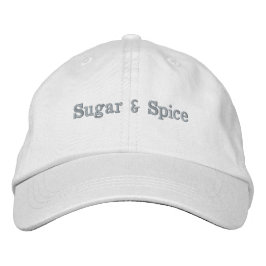 カップケーキの帽子 刺繍入りキャップ