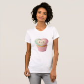 カップケーキの恋人 Tシャツ (正面フル)