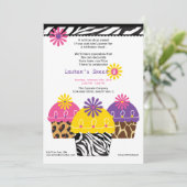 カップケーキの招待状について野生 招待状 (スタンド正面)