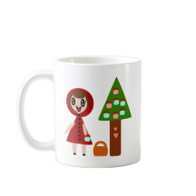 カップケーキの木と少女