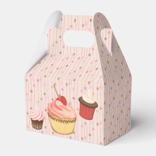 カップケーキの楽しみ フェイバーボックス (裏面サイド)