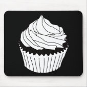 カップケーキの落書き マウスパッド (正面)