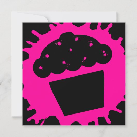 カップケーキの飛沫 (正面)