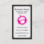 カップケーキのsplatz 名刺 (裏面)