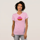 カップケーキのTシャツ Tシャツ (正面フル)