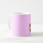 カップケーキは世界をより良い場所にする。マグ コーヒーマグカップ (正面左)