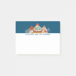 カップケーキは答えおもしろいことわざ ポストイット