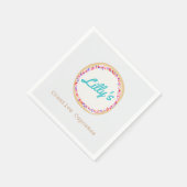 カップケーキまたはクッキーデコレーター スタンダードカクテルナプキン (角)