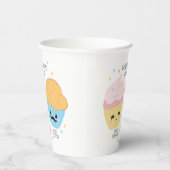 カップケーキまたはスタッドマフィン性別の表示 紙コップ (右)