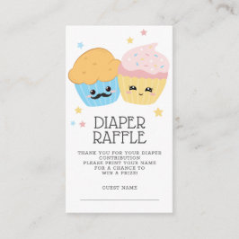 カップケーキまたはスタッドマフィン エンクロージャーカード