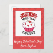 カップケーキより愛してる ポストカード (正面/裏面)