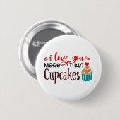 カップケーキより愛してる 缶バッジ (正面&裏面)