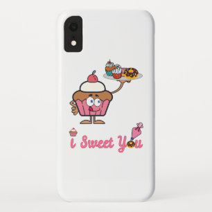 カップケーキをお楽しみください iPhone XRケース
