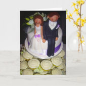 カップケーキをつなぎます カード (黄色い花)