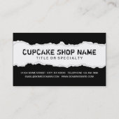 カップケーキを一つ無料で取る ロイヤリティカード (裏面)