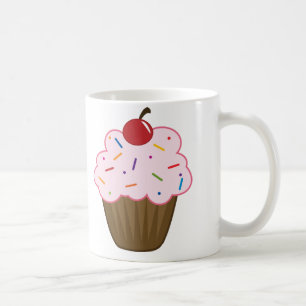 カップケーキを振りかけて下さい コーヒーマグカップ