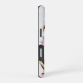 カップケーキを振りかける iPhoneケース (右側面)