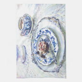 カップケーキアートティータオル キッチンタオル (縦)