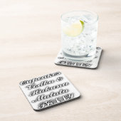 カップケーキウォッカハクナマタおもしろい コースター (右側)