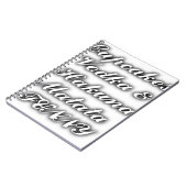 カップケーキウォッカハクナマタおもしろい ノートブック (左側)