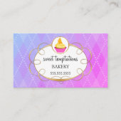 カップケーキエレガントベーカリー名刺 名刺 (正面)
