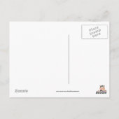 カップケーキカウスウィートトリートハガキ ポストカード (裏面)