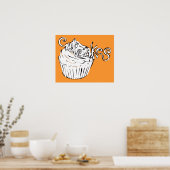 カップケーキカール ポスター (キッチン)