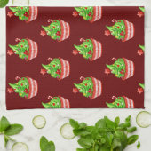 カップケーキキッチンタオル キッチンタオル (折り畳み)