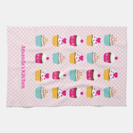 カップケーキキッチンタオル キッチンタオル