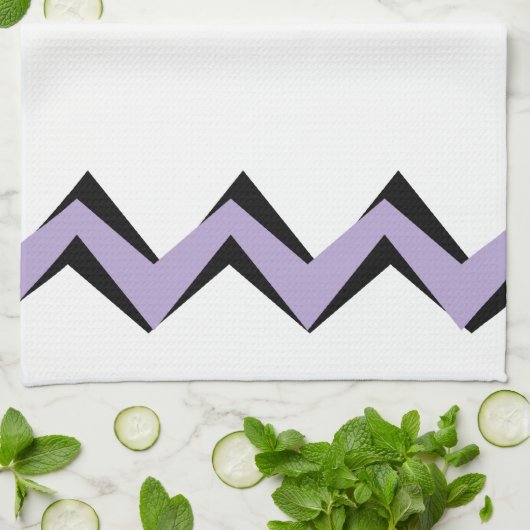 カップケーキキャットアートデコカスタムタオル キッチンタオル (折り畳み)