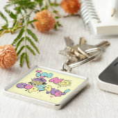 カップケーキキーチェーンなし キーホルダー (側面)