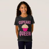 カップケーキクイーンガールズTシャツ Tシャツ (正面フル)