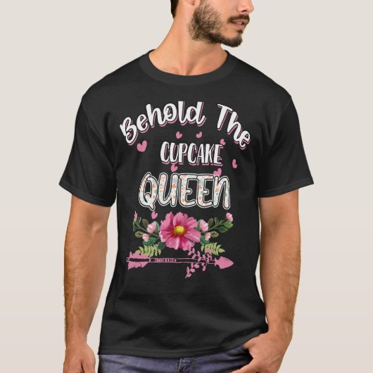 カップケーキクイーンベイカーインシムパン Tシャツ (正面)