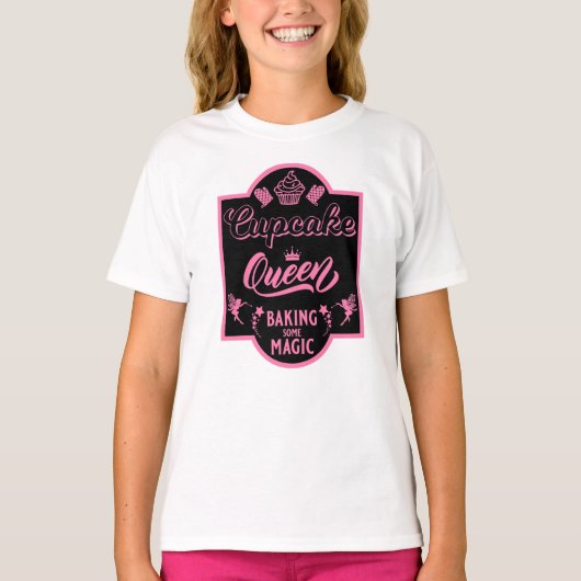 カップケーキクイーン Tシャツ (正面)