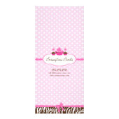 カップケーキケーキポップベーカリー事業 ラックカード (裏面)