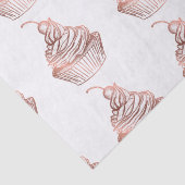 カップケーキケーキ&スイーツホームベーカリー素朴ヴィンテージ 薄葉紙 (詳細)