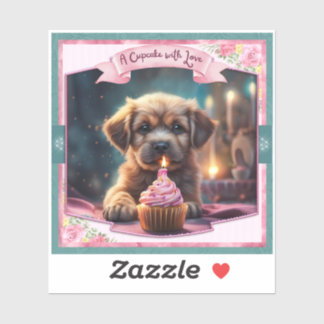 カップケーキシール シール